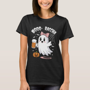 Boo-racha Süßer Geist mit Bier Latino Halloween Co T-Shirt