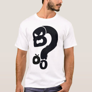 Boo Schädel Fragezeichen T-Shirt