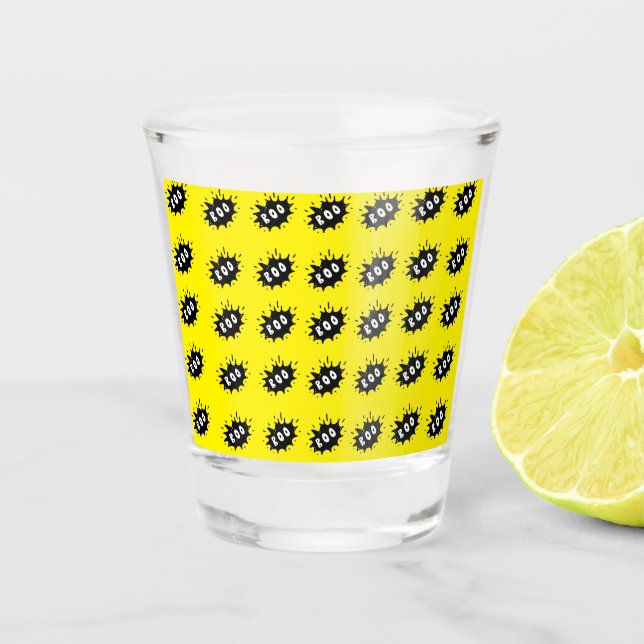 Boo! Schnapsglas (Vorderseite)