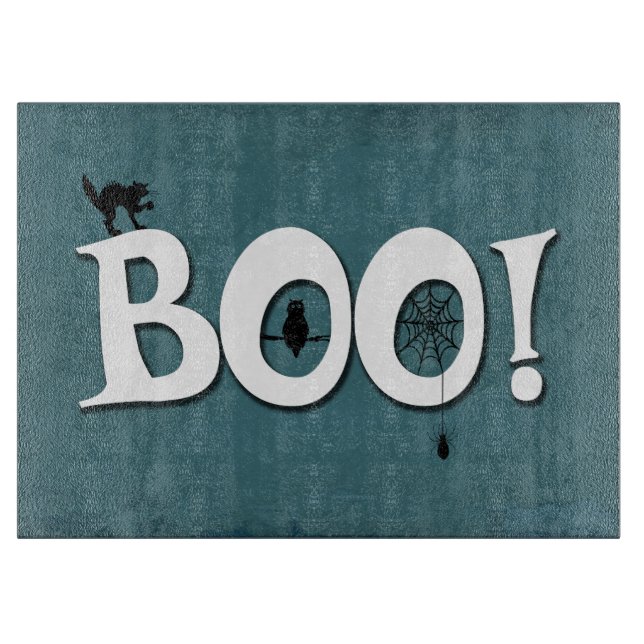 Boo! Schneidebrett (Vorderseite)