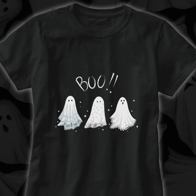 Boo Sheets - Gespenstertragene Blätter T-Shirt (Von Creator hochgeladen)