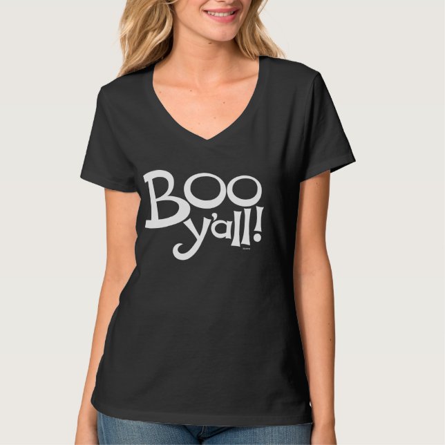 Boo Sie Halloween-Shirt T-Shirt (Vorderseite)