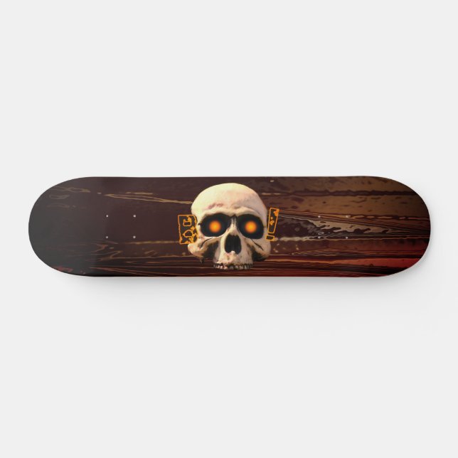 Boo Skull Skateboard (Horizontal)