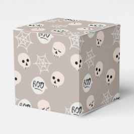 Boo-, Skulls- und Spider-Webs Geschenkschachtel