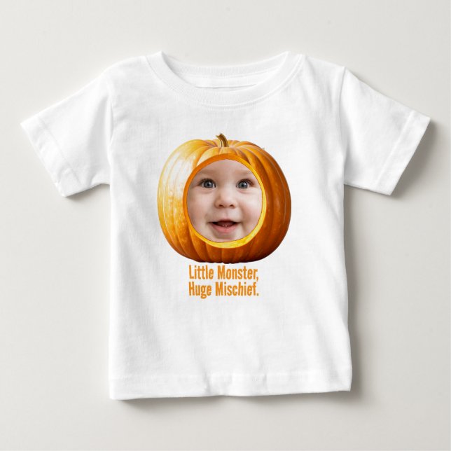 Boo! | Spooktacular Baby Birthday Baby T-shirt (Vorderseite)