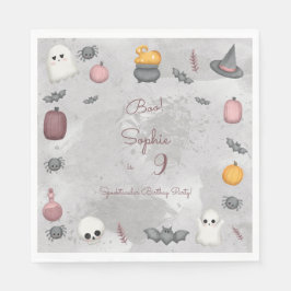 Boo! Spooktacular-Kindergeburtstag-Party Serviette