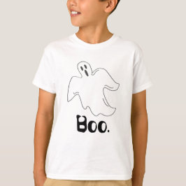 Boo! Spooky Ghost Halloween Kostüm Party T-Shirt