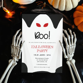 Boo! Spooky-Ghost-Halloween-Party Einladung
