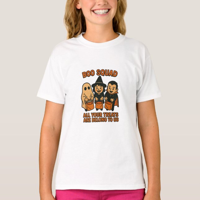 Boo Squad – All Your Treats Are Belong To Us T-Shirt (Vorderseite)