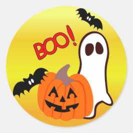 Boo Sticker