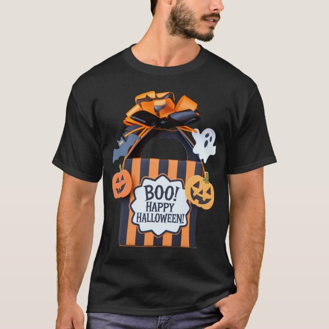 Boo Surprise Halloween T - Shirt (Vorderseite)