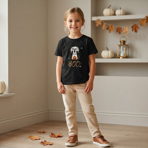 BOO Süße Geister Mädchen Halloween-Party T-Shirt