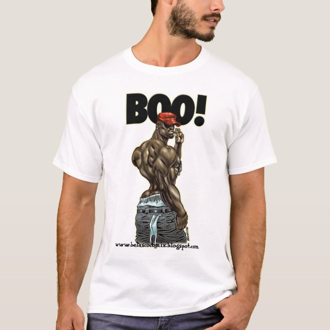 BOO T - Shirt! T-Shirt (Vorderseite)