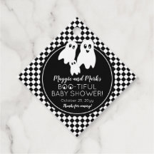 BOO - TIFUL Baby Dusche BW Halloween Vielen Dank