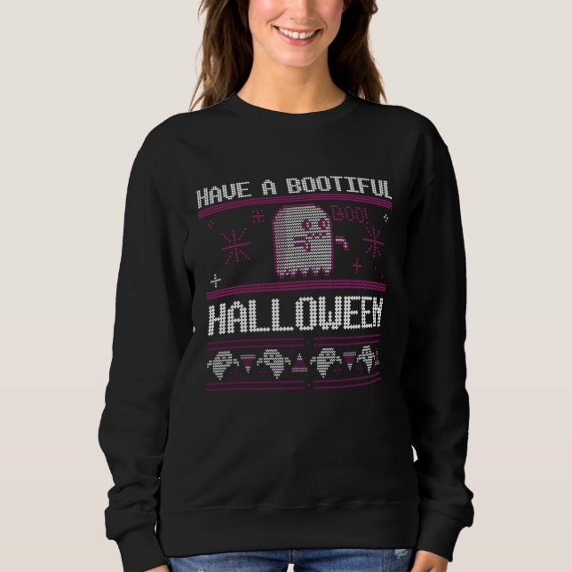 Boo tiful Halloween  Ghost Boo Costume Men Women K Sweatshirt (Vorderseite)