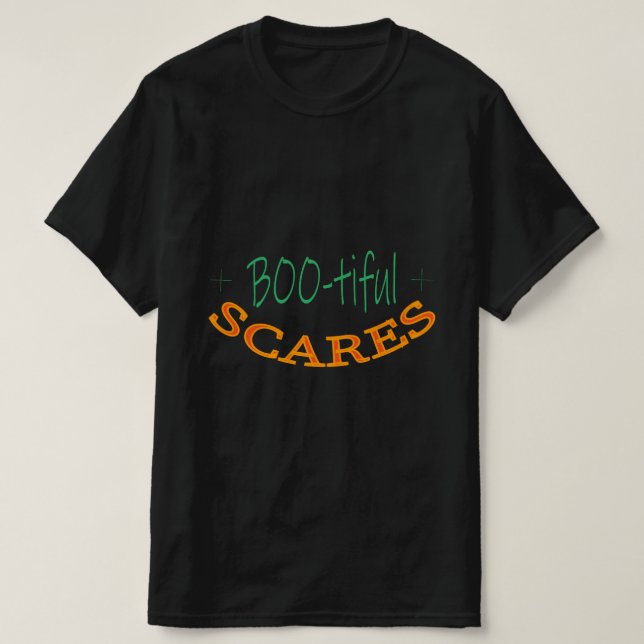 BOO-TIFUL SCARES T-Shirt (Design vorne)