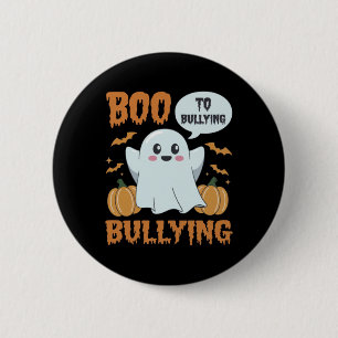 Boo to Bullying - Halloween Unity Day Sticker Button