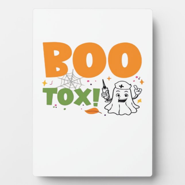 BOO Tox Nurse Injector Filler Botox Dysport Dealer Fotoplatte (Vorderseite)