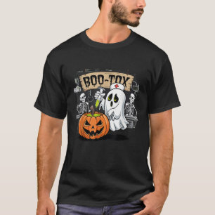 BOO Tox Nurse Injektor Halloween Filler Botox Dysp T-Shirt