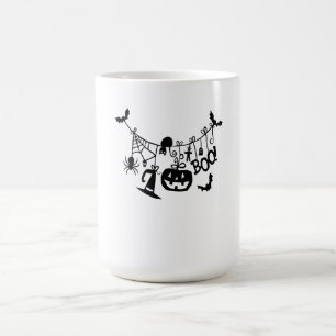 Boo Trick oder Treat Halloween-Fledermäuse, Pumpki Verwandlungstasse