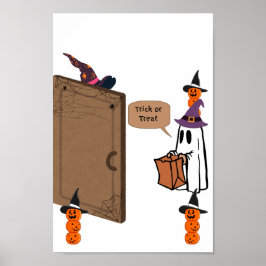 "Boo! Trick oder Treat?" Poster