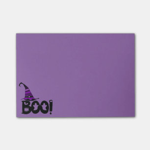 Boo! w/Hat Post-it Klebezettel