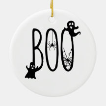 Boo Whimsical Geister & Spinne Halloween