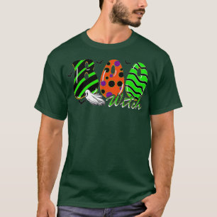 Boo Witch Spider Ghost Pumkin & Hexenhutenhut Hall T-Shirt