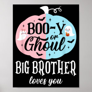 Boo-Y oder Ghoul Big Brother liebt Boo Halloween Poster