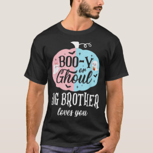 Boo-Y oder Ghoul Big Brother liebt Boo Halloween T-Shirt