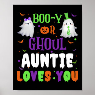Boo-y oder Ghoul Tantchen Lieben Sie durch Hallowe Poster