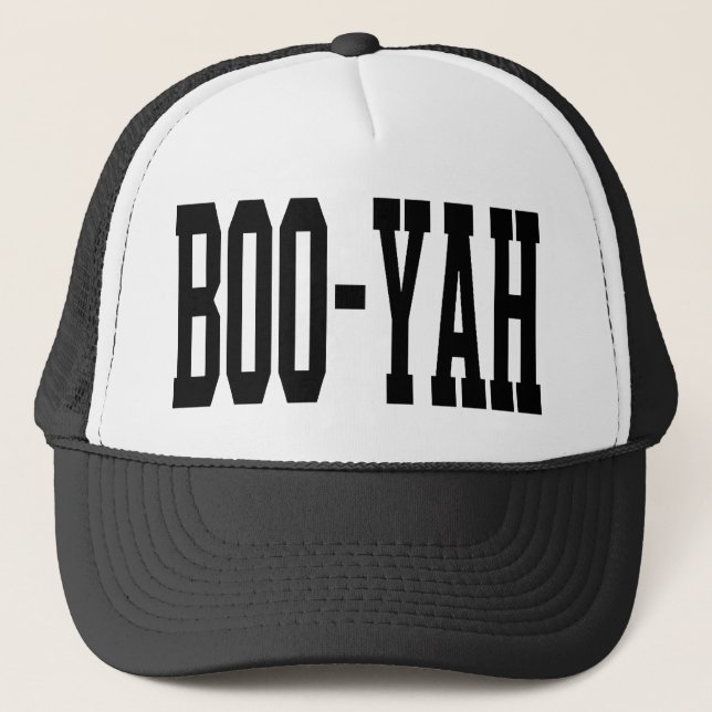 Boo-yah 1,0 truckerkappe (Vorderseite)