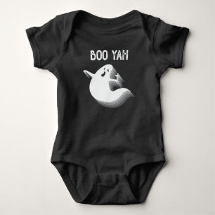 Boo Yah Baby Strampler