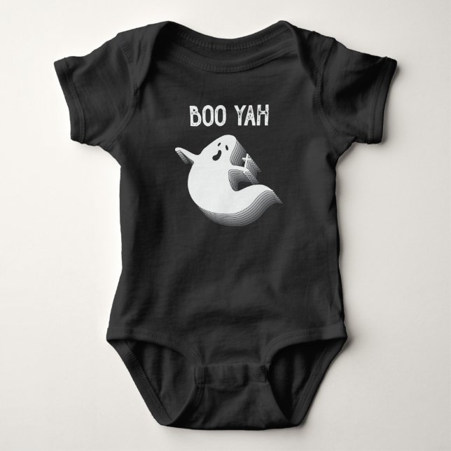 Boo Yah Baby Strampler (Vorderseite)