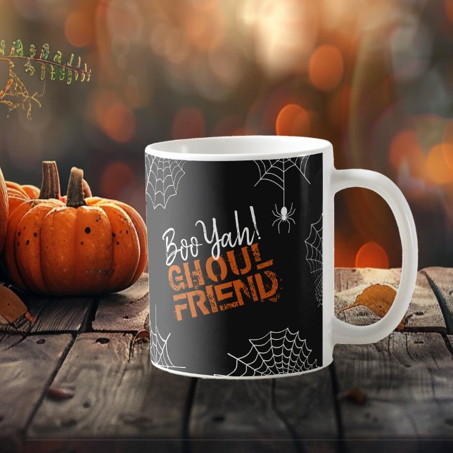 Boo Yah Ghoul Friend Halloween ID684 Kaffeetasse (Von Creator hochgeladen)