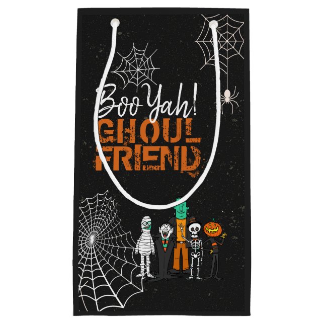 Boo Yah Ghoul Friend Halloween Monster ID684 Kleine Geschenktüte (Vorderseite)