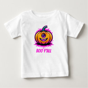 Boo Y'All, spukhaft hübsches Halloween-Design Baby T-shirt