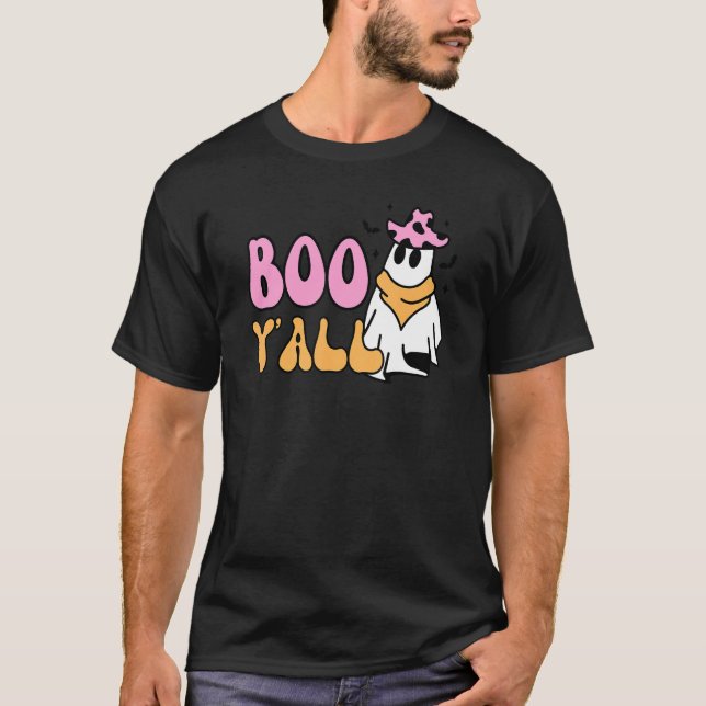 Boo Yu2019all Ghost Halloween T-Shirt (Vorderseite)
