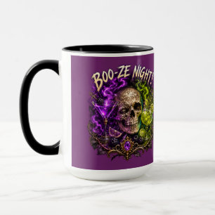 Boo Ze Night Gothic-Schädel-Cocktail Tasse