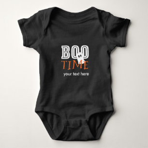 BOO-ZEITGhost Personalisiertes benutzerdefiniertes Baby Strampler