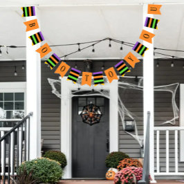 Boo zu dir Custom Halloween Wimpelkette