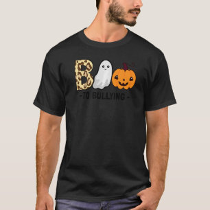 Boo zu schikanieren Ghost Pumpkin Orange Anti Bull T-Shirt