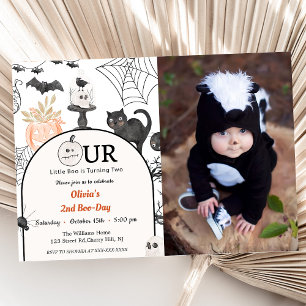 Boo zweiten Geburtstag unser kleiner Boo dreht zwe Einladung