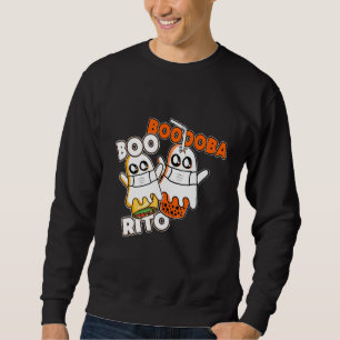 Booba Boo rito Kawai Boba Tea Burrito innen Hallo Sweatshirt