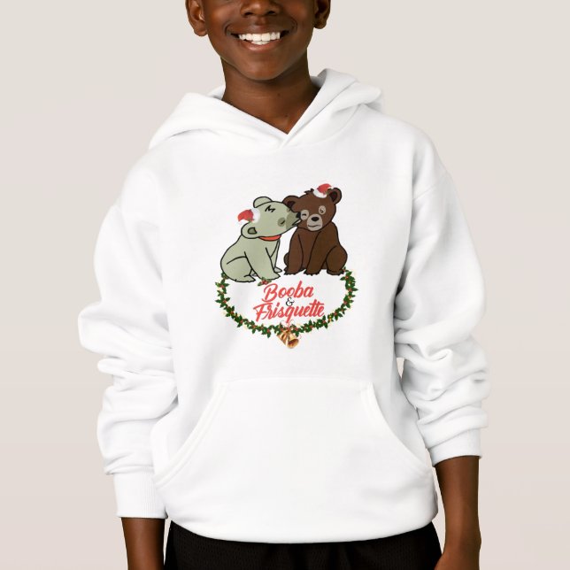 Booba & Frisquette T-Shirt Hoodie (Vorderseite)