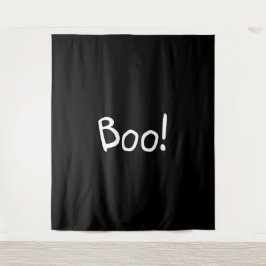 Booblack niedliche handgeschriebene Typografie Hal Wandteppich