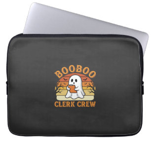 Booboo Clerk Crew Halloween-Geisterdesign_1 Laptopschutzhülle