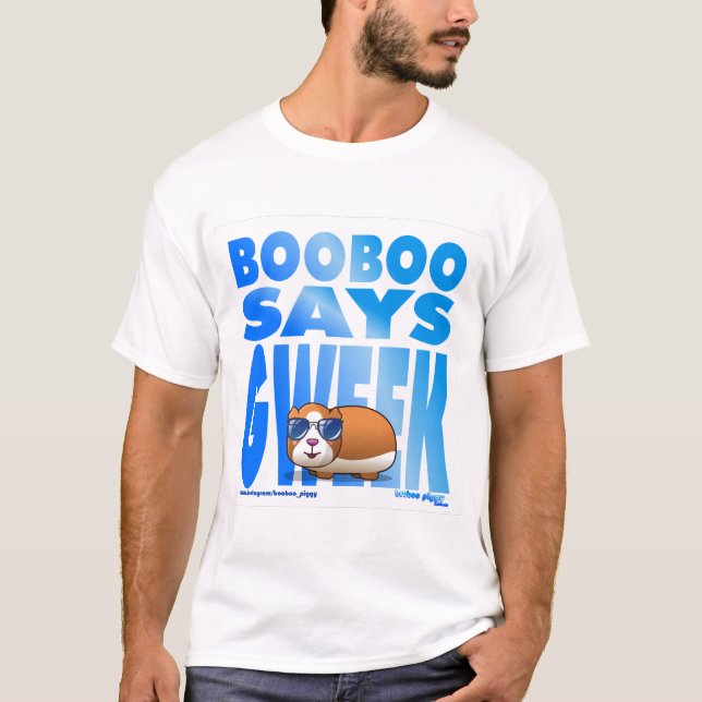 Booboo sagt Gwoche T - Shirt Design (Vorderseite)