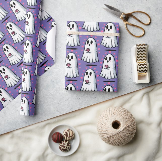 Boo'd Up Geschenkpapier (Kunsthandwerk)