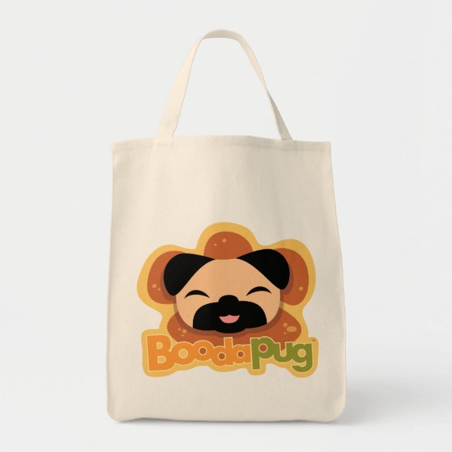 Boodapug Logo-Tasche Tragetasche (Vorne)